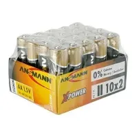 Bilde av ANSMANN X-POWER Mignon AA - Batteri 2 x AA-type - Alkalisk (en pakke 10) PC tilbehør - Ladere og batterier - Diverse batterier