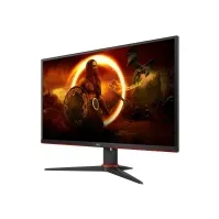 Bilde av AOC Gaming Q27G2E/BK - G2 Series - LED-skjerm - gaming - 27 - 2560 x 1440 QHD @ 155 Hz - VA - 250 cd/m² - 3000:1 - 1 ms - 2xHDMI, DisplayPort - svart, rød Gaming - Skjermer og tilbehør - Skjermer