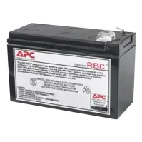 Bilde av APC Replacement Battery Cartridge #110 - UPS-batteri - 1 x batteri - blysyre - svart - for P/N: BE650G2-CP, BE650G2-FR, BE650G2-GR, BE650G2-IT, BE650G2-SP, BE650G2-UK, BR650MI PC & Nettbrett - UPS - Erstatningsbatterier
