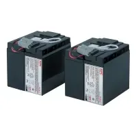 Bilde av APC Replacement Battery Cartridge #55 - UPS-batteri - blysyre - 2-cellers - svart - for P/N: SMT2200C, SMT2200I-AR, SMT2200IC, SMT3000C, SMT3000I-AR, SMT3000IC, SUA3000I-IN PC & Nettbrett - UPS - Erstatningsbatterier