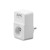 Bilde av APC SurgeArrest Essential - Overspenningsavleder - AC 230 V - utgangskontakter: 1 - Frankrike - hvit PC & Nettbrett - UPS - Overspennignsbeskyttelse