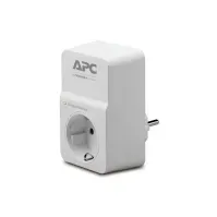 Bilde av APC SurgeArrest Essential - Overspenningsavleder - AC 230 V - utgangskontakter: 1 - Italia - hvit PC & Nettbrett - UPS - Overspennignsbeskyttelse