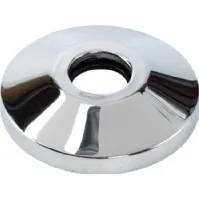 Bilde av ARIMEX Forkromet 3/4 gevindroset - Ø70 mm i diameter - total højde 27 mm - højde på kant 7 mm Rørlegger artikler - Baderommet - Tilbehør til dusj