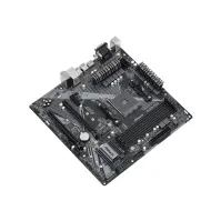 Bilde av ASRock B450M Pro4 R2.0 - Hovedkort - mikro ATX - Socket AM4 - AMD B450 Chipset - USB-C Gen2, USB 3.2 Gen 1, USB 3.2 Gen 2 - Gigabit LAN - innbygd grafikk (CPU kreves) - HD-lyd (8-kanalers) PC-Komponenter - Hovedkort - AMD hovedkort