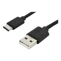 Bilde av ASSMANN - USB-kabel - USB (hann) til 24 pin USB-C (hann) - 1.8 m - formstøpt, reversibel C-kontakt - svart PC tilbehør - Kabler og adaptere - Datakabler