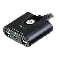 Bilde av ATEN US424 4-Port USB Peripheral Sharing Device - USB-periferdelesvitsj - stasjonær PC tilbehør - KVM og brytere - Switcher