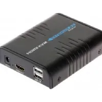 Bilde av AV signal transmission system HDMI EXTENDER RECEIVER HDMI + USB-EX-100/RX SIGNAL PC tilbehør - Kabler og adaptere - Videokabler og adaptere