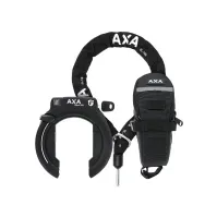 Bilde av AXA Block XXL set Ring lock Varefakta, SBSC, Approved in:Denmark, Sweden, Black, Key, anti drilling cylinder, Ø60 mm, For frame mounting, Sykling - Sykkelutstyr - Sykkellås