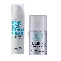 Bilde av Active By Charlotte - Mens Face Fitness Cream 50 ml + Active By Charlotte - Runners Powder 50 gr. - Skjønnhet