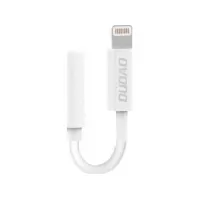Bilde av Adapter USB Dudao Lightning - Jack 3.5mm Biały (dudao_20200226113316) TV, Lyd & Bilde - Hodetelefoner & Mikrofoner