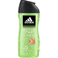 Bilde av Adidas Active Start Hair & Body Shower Gel for Him 250 ml Hudpleie - Kroppspleie - Shower Gel