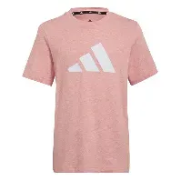 Bilde av Adidas U 3 BAR T-skjorte Rosa - Barneklær