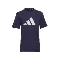 Bilde av Adidas U 3 Bar T-skjorte Blå melert - Barneklær