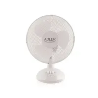 Bilde av Adler AD 7302, Husholdningsvifte, Hvit, Gulv, Bord, 56 dB, 23 cm, 840 m³/t Ventilasjon & Klima - Bord- og gulvvifte - Bord-vifte