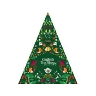 Bilde av Adventskalender English Tea Shop Grønt juletre Økologisk 25 pyramider Leker - Varmt akkurat nå - Julekalender med leker