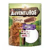 Bilde av Adventuros Strips Venison Hund - Hundegodteri - Tørket hundegodteri