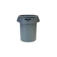 Bilde av Affaldsbeholder Brute 38 ltr. Ø397x435 mm grå (karton á 6 stk.) Kjøkkenutstyr - Husholdningstilbehør - Søppelsortering