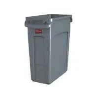 Bilde av Affaldsbeholder Slim Jim 60 ltr. Grå Kjøkkenutstyr - Husholdningstilbehør - Søppelsortering