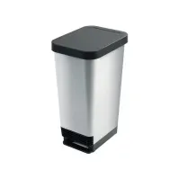 Bilde av Affaldscontainer Cep, med pedal, 45 L, grå Rengjøring - Avfaldshåndtering - Bøtter & tilbehør