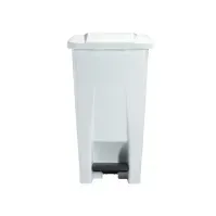 Bilde av Affaldscontainer Rossignol, 60 L, med pedal, hvid Rengjøring - Avfaldshåndtering - Bøtter & tilbehør