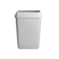 Bilde av Affaldskurv Katrin 50 ltr med Låg Hvid til Vægophæng,2 stk/krt Rengjøring - Avfaldshåndtering - Avfaldsspann & stativer