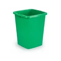 Bilde av Affaldsspand Durable Durabin 90 ltr. grøn firkantet Rengjøring - Avfaldshåndtering - Bøtter & tilbehør