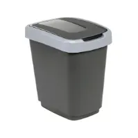 Bilde av Affaldsspand Plast1, 15 liter, grå Rengjøring - Avfaldshåndtering - Bøtter & tilbehør