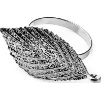 Bilde av Affek Design ADRIANNE Napkin holder silver leaf 4.5x7x4cm Catering - Duker & servietter - Bordduker