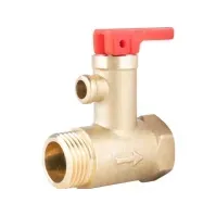 Bilde av Afriso sikkerhetsventil for elektriske varmtvannsberedere AF4, 6,7 bar, G1/2 x Rp1/2 (S)A Rørlegger artikler - Ventiler & Stopkraner - Sjekk ventiler