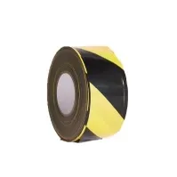 Bilde av Afspærringsbånd sort/gul 70mmx500m Papir & Emballasje - Emballasjeteip - Emballasjeteip