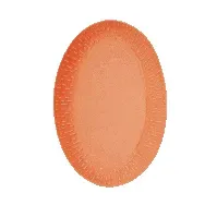 Bilde av Aida - Life in Colour - Confetti - Apricot oval dish w/relief porcelain (13334) - Hjemme og kjøkken