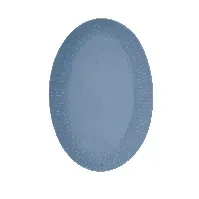 Bilde av Aida - Life in Colour - Confetti - Blueberry oval dish w/relief porcelain (13434) - Hjemme og kjøkken