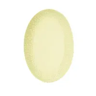 Bilde av Aida - Life in Colour - Confetti - Lemon oval dish w/relief porcelain (13314) - Hjemme og kjøkken