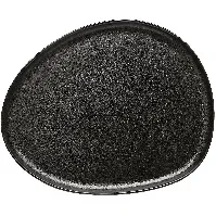 Bilde av Aida RAW Organic forrettstallerken, 24x21 cm, titanium black Frokosttallerken
