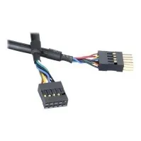 Bilde av Akasa EXUSBI-40 - USB-forlengelseskabel - USB 2.0 - 40 cm - svart PC-Komponenter - Skap og tilbehør - Tilbehør