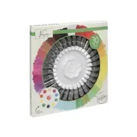 Bilde av Akrylmaling, æske med 30 farver x 12 ml + palette Skriveredskaper - Spesielle skriveredskaper - Kunstnerprodukter