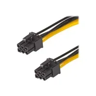 Bilde av Akyga AK-CA-49 - PCI Express adapter cable - 6-pins PCIe-strøm (hunn) til 6-pins PCIe-strøm (hunn) - 40 cm PC tilbehør - Kabler og adaptere - Datakabler