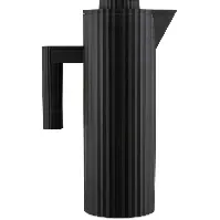 Bilde av Alessi Plissé termokanne 1 liter, svart Termokanne