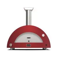 Bilde av Alfa Forni Moderno 3 Pizze Hybrid rød Pizzaovner og tilbehør - Pizzaovn og tilbehør - Pizzaovner