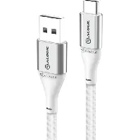 Bilde av Alogic ladekabel USB-A til USB-C, sølv, 1,5 meter Hus &amp; hage > SmartHome &amp; elektronikk