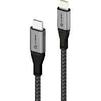 Bilde av Alogic opladerkabel USB-C til iPhone, grå Hus &amp; hage > SmartHome &amp; elektronikk