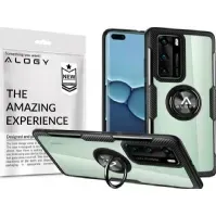 Bilde av Alogy Phone case Alogy Clear Armor Ring Holder for Xiaomi Redmi Note 8 Pro universal Tele & GPS - Mobilt tilbehør - Deksler og vesker