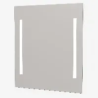 Bilde av Alterna Atina Speil M/integrert lys B60-120xd4xh70cm 100cm Baderomsspeil