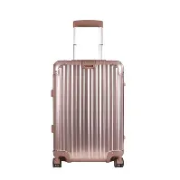 Bilde av Aluminiums Cabinveske - Gull Rosa - Luksuriøs rejsekoffert med TSA lås Kofferter og koffertsett