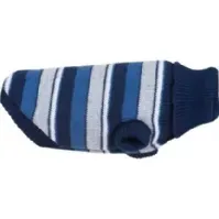 Bilde av Ami Play Sweater Glasgow 50 cm Colorful stripes with blue Rotboks - Kjæledyr (søppelkasse) - Hund