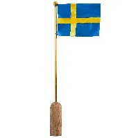Bilde av Andersen Furniture Celebrating svensk flagg, 40 cm Bordflagg