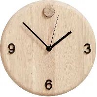 Bilde av Andersen Furniture Wood Time Klokke 22 cm Eik Oak Klokke