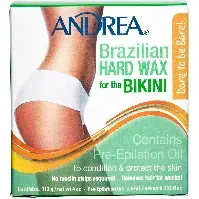 Bilde av Andrea Brazilian Hard Wax Bikini Hudpleie - Hårfjerning - Hårfjerningskrem & Voks