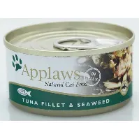 Bilde av Applaws - 12 x Wet Cat Food 156 g - Tuna&Seaweed - Kjæledyr og utstyr