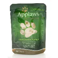 Bilde av Applaws - 12 x Wet Cat Food 70 g pouch - Chicken&Asparagus - Kjæledyr og utstyr